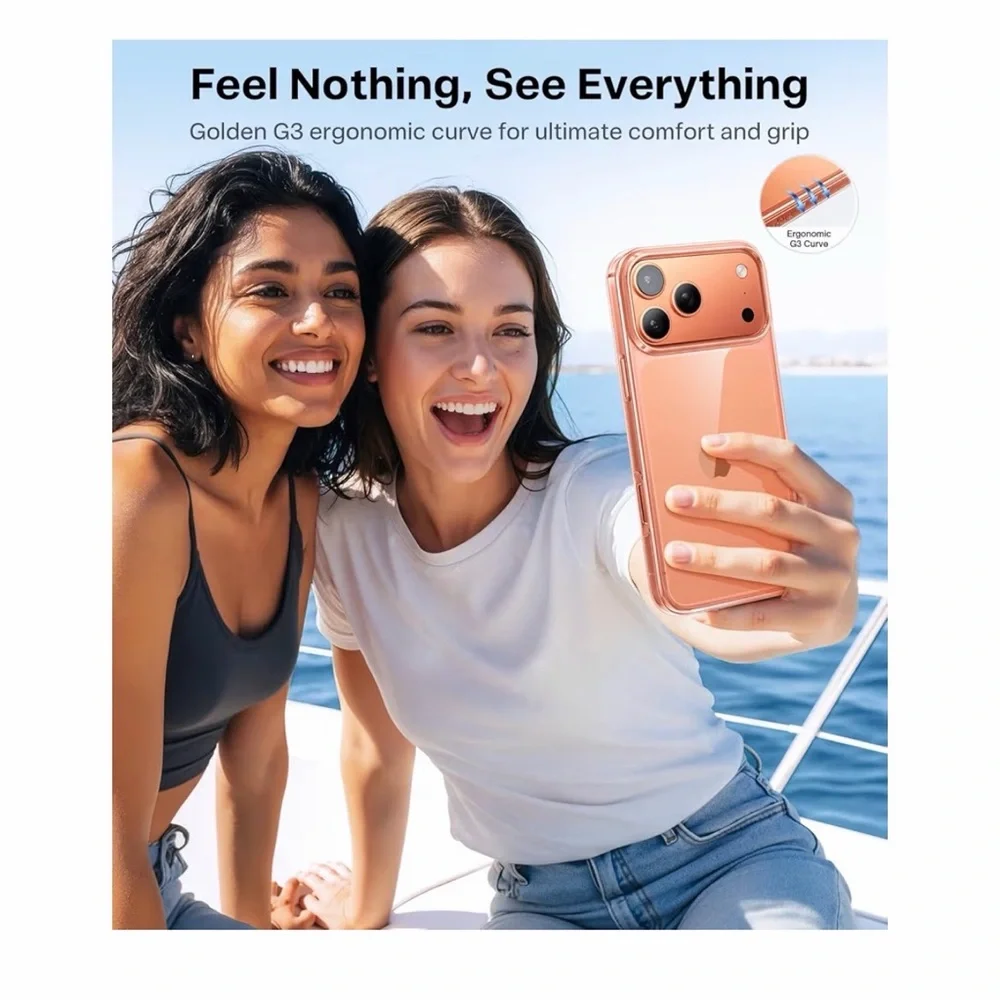 iPhone 17 Pro Max Transparent Case